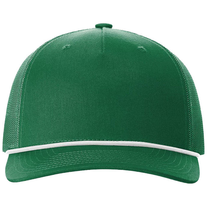 Richardson Kelly/White Five-Panel with Rope