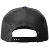 Richardson Admiral Duck Camo/Black Printed Five-Panel Trucker