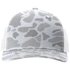 Richardson Blizzard Duck Camo/White Printed Five-Panel Trucker