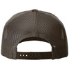 Richardson Bark Duck Camo/Brown Printed Five-Panel Trucker
