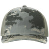 Richardson Digital Camo/Light Green Printed Five-Panel Trucker