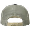 Richardson Digital Camo/Light Green Printed Five-Panel Trucker