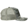 Richardson Digital Camo/Light Green Printed Five-Panel Trucker