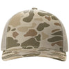 Richardson Harvest Duck Camo/Light Tan Printed Five-Panel Trucker