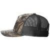 Richardson Mossy Oak Country DNA/Black Printed Five-Panel Trucker