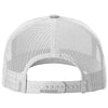 Richardson Mossy Oak Elements Bonefish/Light Grey Printed Five-Panel Trucker
