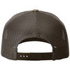Richardson Realtree Edge/Brown Printed Five-Panel Trucker