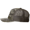 Richardson Realtree Max-1 Xt/Brown Printed Five-Panel Trucker