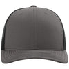 Richardson Charcoal/Black 112+ R-Flex Adjustable Trucker