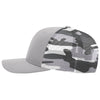 Richardson Silver/Grey Camo Printed Mesh Trucker