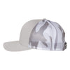 Richardson Silver/Grey Camo Printed Mesh Trucker Hat