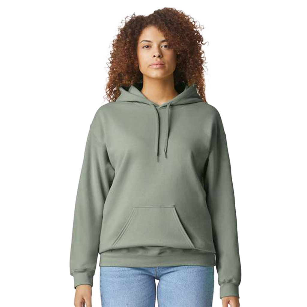 Gildan Men's Sage Softstyle Pullover Hooded Sweatshirt