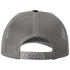 Richardson Black/Charcoal Low Pro Trucker