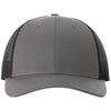 Richardson Charcoal/Black Low Pro Trucker