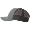 Richardson Heather Grey/Dark Charcoal Low Pro Trucker