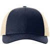 Richardson Navy/Khaki Low Pro Trucker