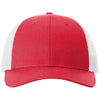 Richardson Red Heather/Light Grey Low Pro Trucker