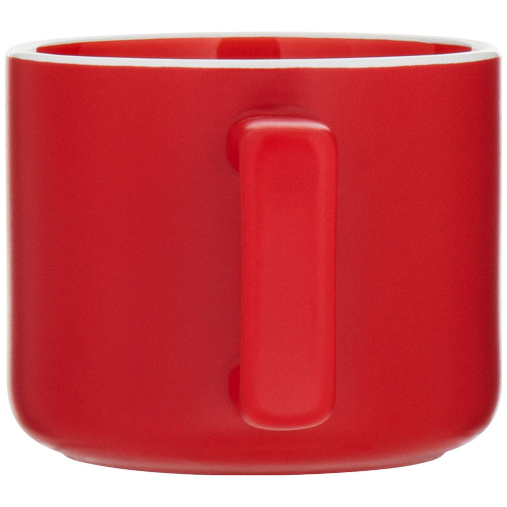 ETS Express Matte Red Helio 12oz Ceramic Mug