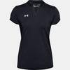 Under Armour Women's Black Team Performance Polo