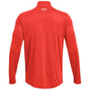 Under Armour Men's Dark Orange/White Team Tech 1/4 Zip