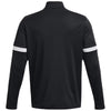 Under Armour Men's Black/White Team Knit Warm-Up Full Zip
