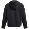 Under Armour Women's Black/Black Unstoppable Fleece Full-Zip