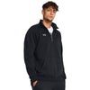 48-Hour Under Armour Men's Black Rival Fleece 1/4 Zip