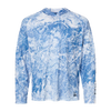 HUK Men's Regatta Pursuit Mossy Oak Printed Hooded Long Sleeve T-Shirt