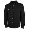 Charles River Unisex Black Hyannis Snap Shacket