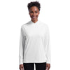 Charles River Unisex White Lightweight Stretch Hoodie