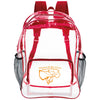 BIC Red Clear Backpack