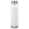 Leed's White Thor Copper Bottle with Anti-Microbial Additive 22 oz