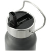 Leed's Grey Thor Copper Vacuum Insulated Bottle 25oz Straw Lid