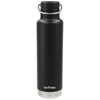 Klean Kanteen Black Eco Insulated Classic 20oz - Loop Cap