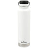 Klean Kanteen White Eco Insulated Classic 20oz - Loop Cap