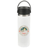 Hydro Flask White Wide Mouth 20 oz Bottle with Flex Sip Lid