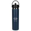 Hydro Flask Indigo Wide Mouth 24oz Bottle with Flex Straw Cap
