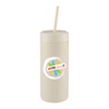 Leed's Sol Cream Tonal Straw Tumbler 20oz