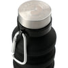 Leed's Black Zigoo Silicone Collapsible Bottle 18oz