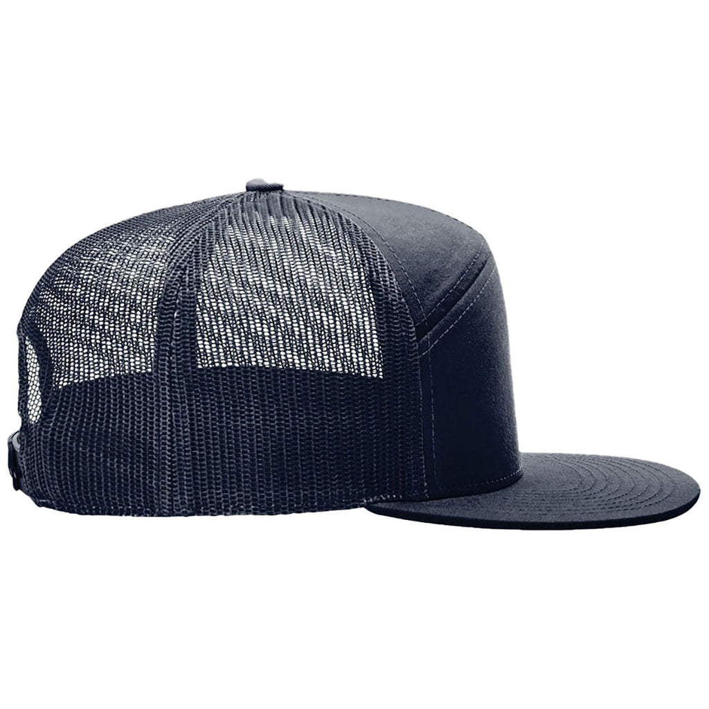 Richardson Navy 7-Panel Trucker