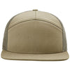 Richardson Pale Khaki/Loden 7-Panel Trucker