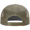 Richardson Pale Khaki/Loden 7-Panel Trucker