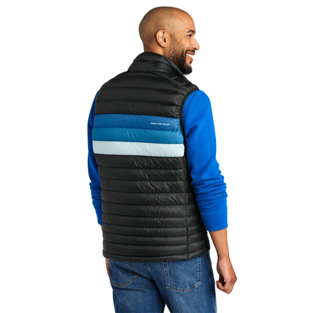 Cotopaxi Men's Black/Atlantic Fuego Down Vest
