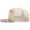 Richardson Harvest Duck Camo/Sandstone Printed 7-Panel Trucker