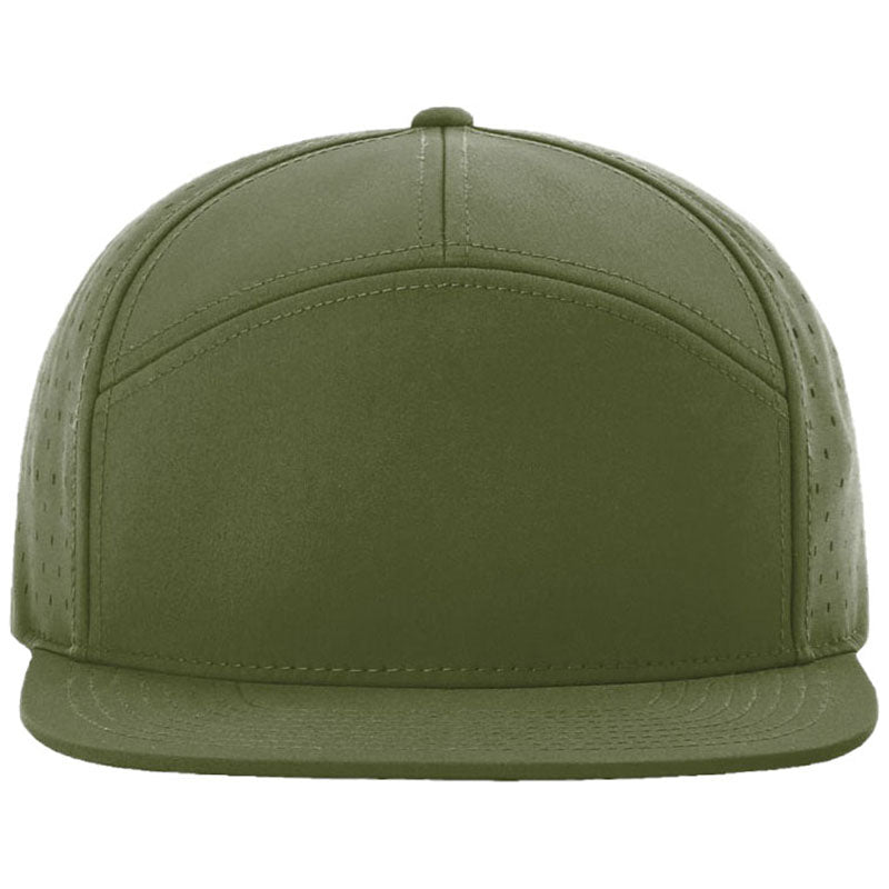 Richardson Moss Green Cannon 7-Panel Flatbill