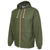 Weatherproof Men's Bronze Green Vintage Hooded Rain Jacket