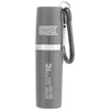Hit Grey Rechargeable Portable Alarm And Flashlight With Carabiner Attachment