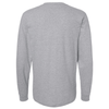Tultex Unisex Heather Grey Fine Jersey Long Sleeve T-Shirt