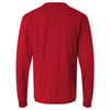 Tultex Unisex Red Fine Jersey Long Sleeve T-Shirt
