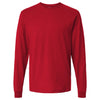 Tultex Unisex Red Fine Jersey Long Sleeve T-Shirt